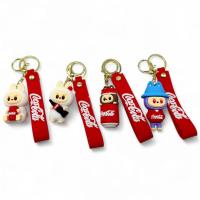 Брелок Лабубу Coca Cola  6 см гумовий (мікс видів, ціна за 1 шт) MIC 712592