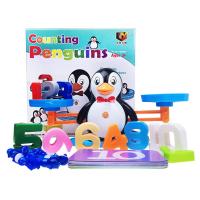 Гра-балансир Математичні ваги: Пінгвін LE XI TOYS 1808-8