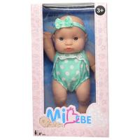 Лялька пупс в коробці, 19 см (БІРЮЗОВИЙ) MIC 802-F