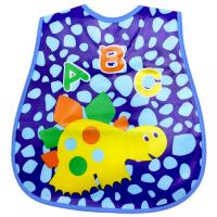 Нагрудник (слиявчик) клейончатий; 28 см, діно MIC C55969