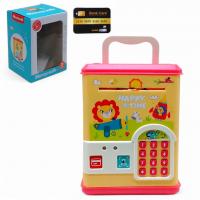 Сейф-скарбничка з кодовим замком Happy Time, жовтий MIC WF3015