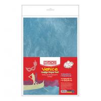Кольоровий папір для дизайну Венеція 61626, 10 аркушів А4, 5 аркушів А5, односторонній