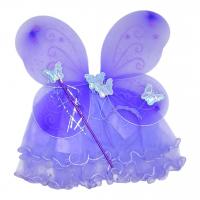 Костюм карнавальний Метелик (крила, спідниця, обруч, паличка), бузковий MIC aa2432