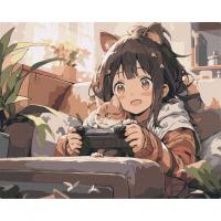 Картина за номерами "Захоплююча гра" KHO5117 40х50 см