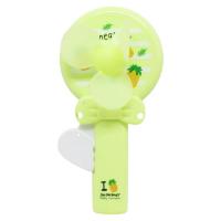 Ручний вентилятор I love summer, салатовий MIC KD108