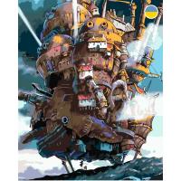 Картина по номерах Аніме. Ходячий замок Хаула 40x50 см Origami LW3156