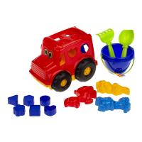 Сортер-автобус "Бусик" №3 Colorplast 0268  Червоний