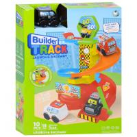 Дитячий ігровий гараж-автотрек 099-1(Black) машинка 7,5 см, 10 деталей