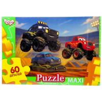 МАКСІ ПАЗЛИ на 60 ЕЛЕМЕНТІВ (МОНСТР-ТРАКИ) Dankotoys Mx60-12-01,02,03,04...16