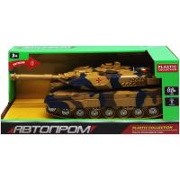 Танк інерційний Автопром, світло, звук (хакі) Автопром 7960
