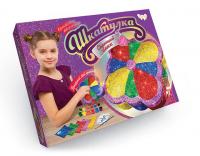 Набір для творчості Блискуча паєтками, Скринька Dankotoys SHR-01-08