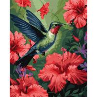 Картина за номерами У райському саду 40х50 см Ідейка KHO6577