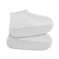 Бахіли на взуття водостійкі, (розмір S 26-34) (силікон) (БІЛІ) MIC TY-899