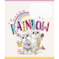 Зошит учнівський "I love you" 012-3295L-1 в лінію, 12 аркушів