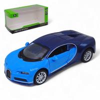Машинка металева Автопром. Bugatti Veyron, синя Автопром AP74127