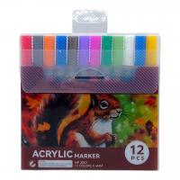 Акрилові маркери Art Walker 12 кольорів Art Walker C65268