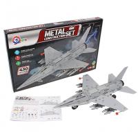 Конструктор металевий Літак F-16 (430 дет) Технок 9598