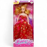 Лялька Happy Girl, у червоній сукні (вид 2) MIC YE-3/4
