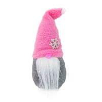 Мʼяка іграшка Гномік рожевий (17 см) Strateg 60604