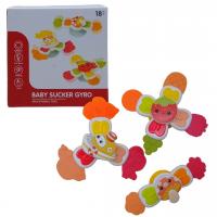 Набір розвиваючих іграшок Брязкальце-спінер: Каруселі, 3 шт MIC YL1022-22B