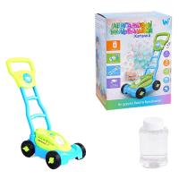 Каталка “Невгамовні бульбашки” підсвічування, пискавка, пляшка з розчином (блакитний) Wtoys 538/98235