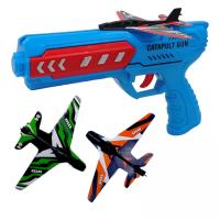 Пістолет-катапульта Air Battle (блакитний) YUAN XING YU YXY955-9A