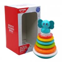Іграшка музична Пірамідка-неваляшка. Слоненя HUANGER HE0295