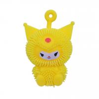 Іграшка-світяшка з петелькою аніме “Kuromi (Куромі)”, 7 см, жовта MIC KA-23-1512