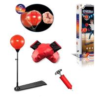 Боксерський набір дитячий (макс. висота - 103 см; рукавички, діаметр груші - 20 см), підсвічування MIC ZG270-468