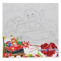 Розпис на полотні Небезпечна поїздка Dankotoys PX-07-10