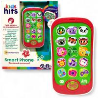 Телефон музичний SmartPhone Яскравий зоопарк 2+ Kids hits KH03/004