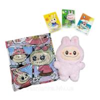 Сюрприз Лабубу 15 см (іграшка-брелок+ 3 картки, в пакеті) MIC 712531