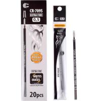 Стрижень "С" "пише-стирає" CR-709S упаковка 20 шт Black