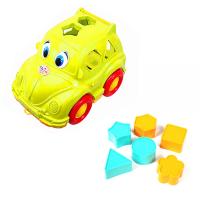 Машинка-сортер Жук (жовта) Orion 201