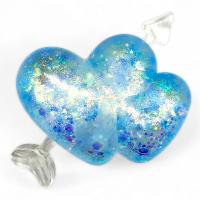 Антистрес жуйка-тягучка Сердечка (блакитна) MIC MS-24-792