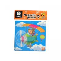 Пазли фомові, магнітні, 16 ел Юний пілот qbee QB200-002