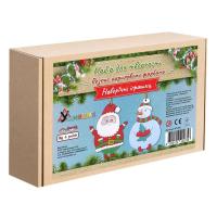 Набір для розпису акриловими фарбами Новорічні іграшки Умняшка НГ-002/1