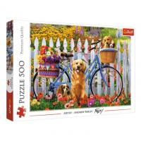 Пазли 500 ел Собачі пригоди Trefl 37450