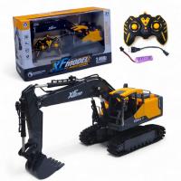 Екскаватор на радіокеруванні, підсвічування, підйом-опускання ковша, гусениці XINLIFENG TOYS 789-413A