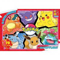 Пазли ТМ G-Toys із серії Покемони, 70 ел Gtoys PM04