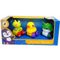 НАБІР ТВАРИНОК НА КОЛЕСИКАХ (ВИД 1) JIAZHOUDA TOYS JZD193