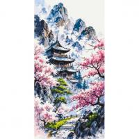Картина за номерами Гармонія Сходу 40*80 см Origami LW5138
