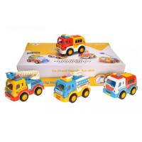 Набір машинок Пожежні, світло та звук, 8 штук MIC 731-2A