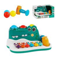 Музичний ксилофон-стучалка Крокодил TK Group 25505