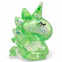 Антистрес жуйка-тягучка Єдиноріжка (зелена) MIC C68797
