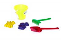 Пісочний набір Бамсік малий (жовтий) Бамсик 012/1