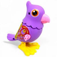Заводна іграшка Папужка (10 см), бузкова MIC 662-42A
