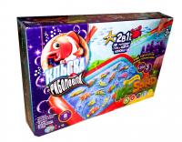 Гра велика 2 в 1 Кльова рибалка + KidSand (укр) Dankotoys KRKS-01-01U