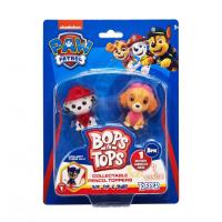Набір колекційних фігурок-топерів Щенячий патруль Sambro PWP20-3980-KV-FO-2 серії "Bop n Tops"