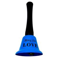 Дзвіночок довгий  LOVE 12,5 см (БЛАКИТНИЙ) MIC PR1549